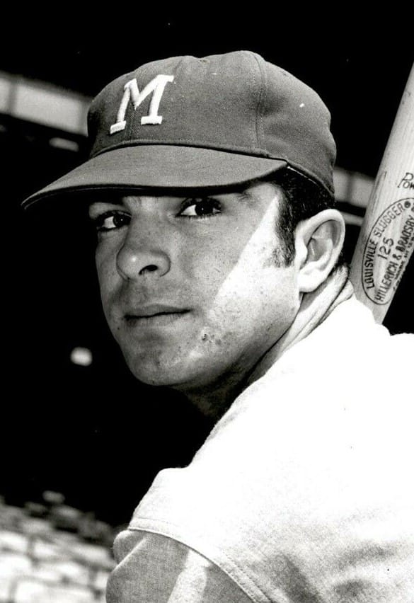 Danny Walton in the Brewers' first season, 1970. (Photo: Louis Requena)