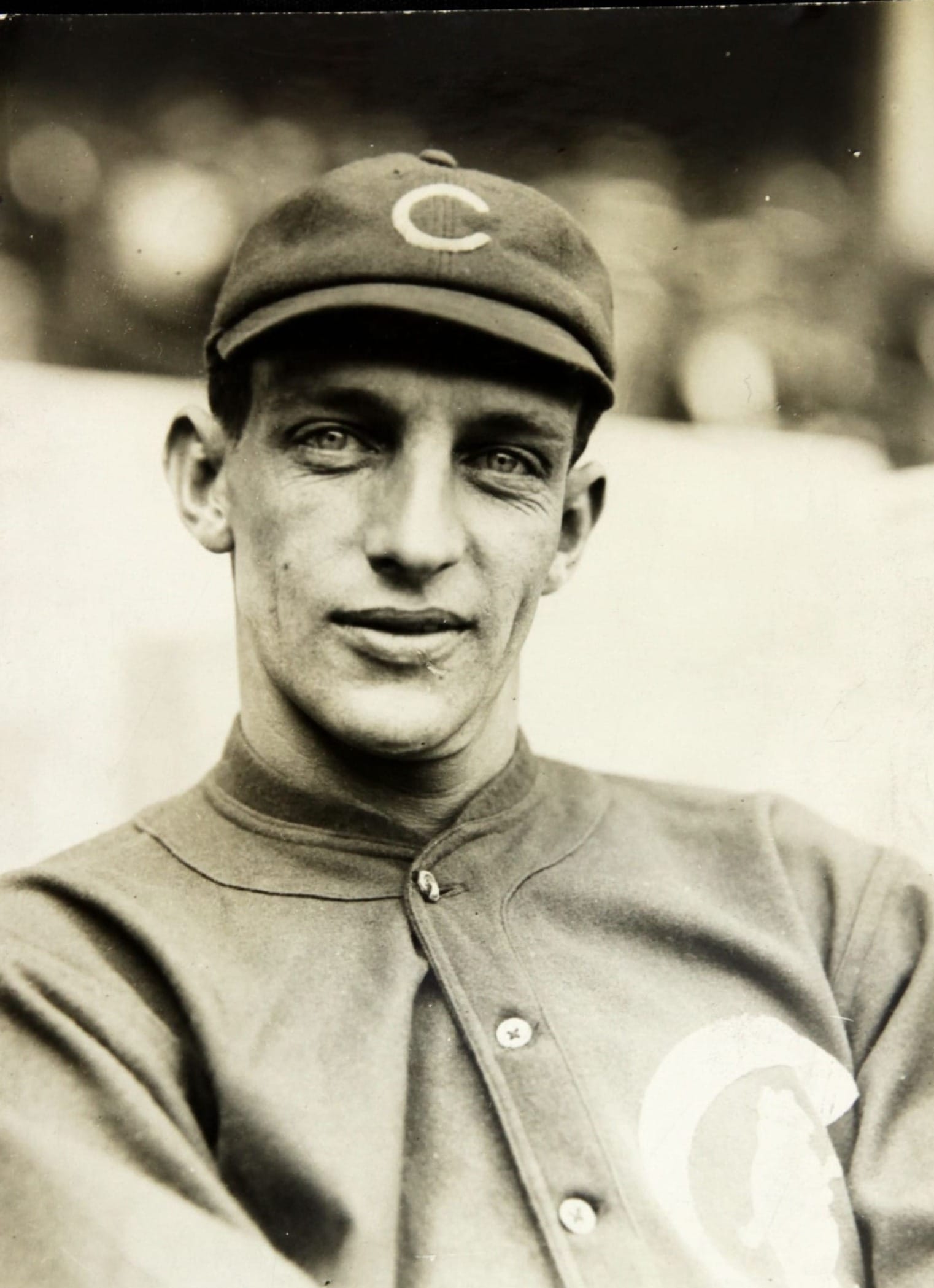 Frank "Wildfire" Schulte of the Chicago Cubs.