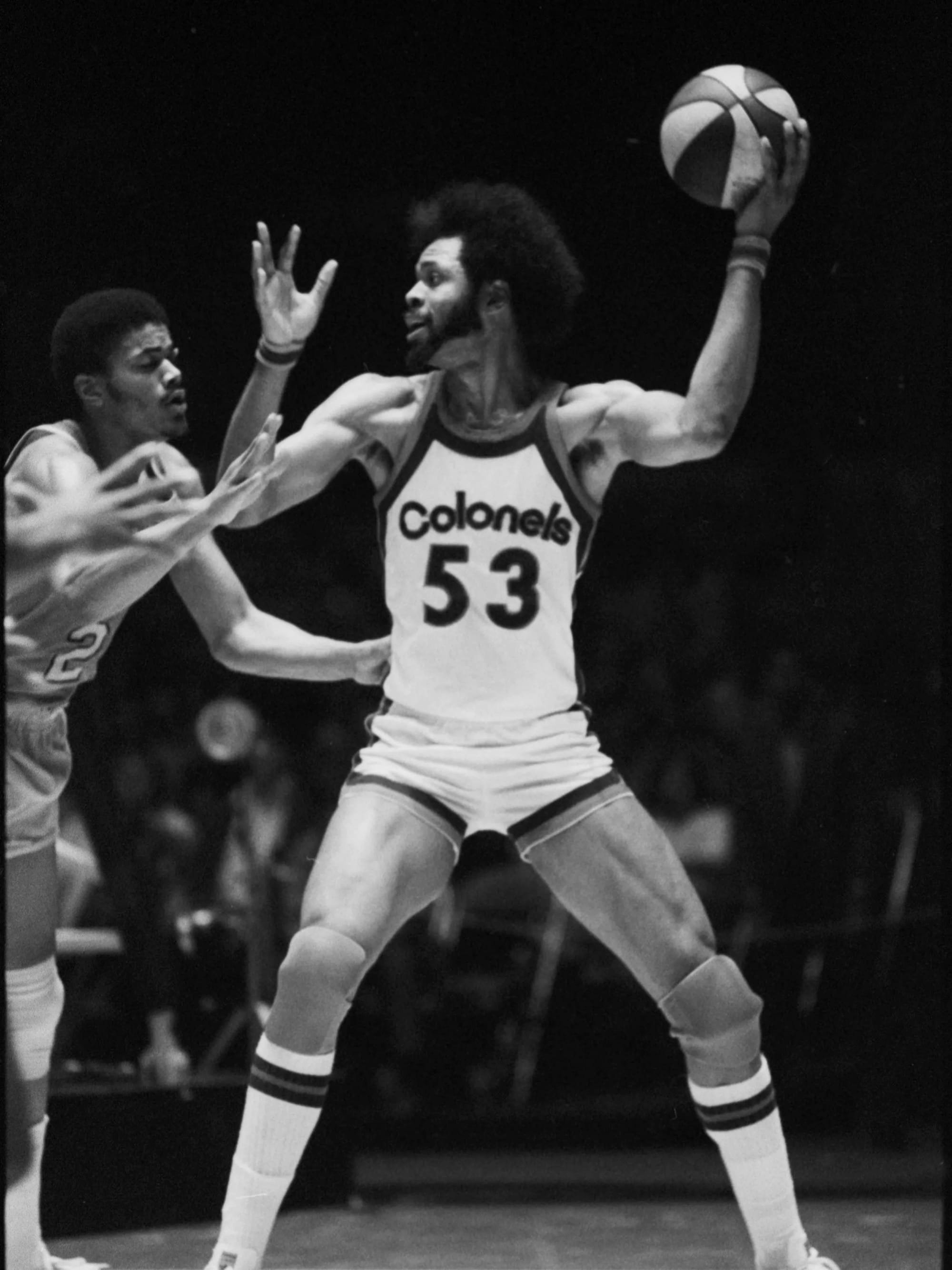 Artis Gilmore with the Kentucky Colonels.