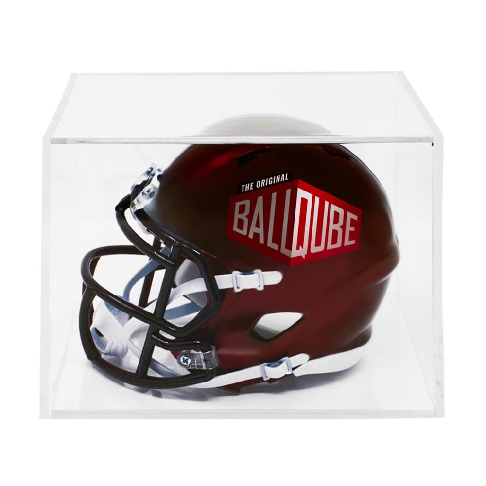 The BallQube mini-helmet case.
