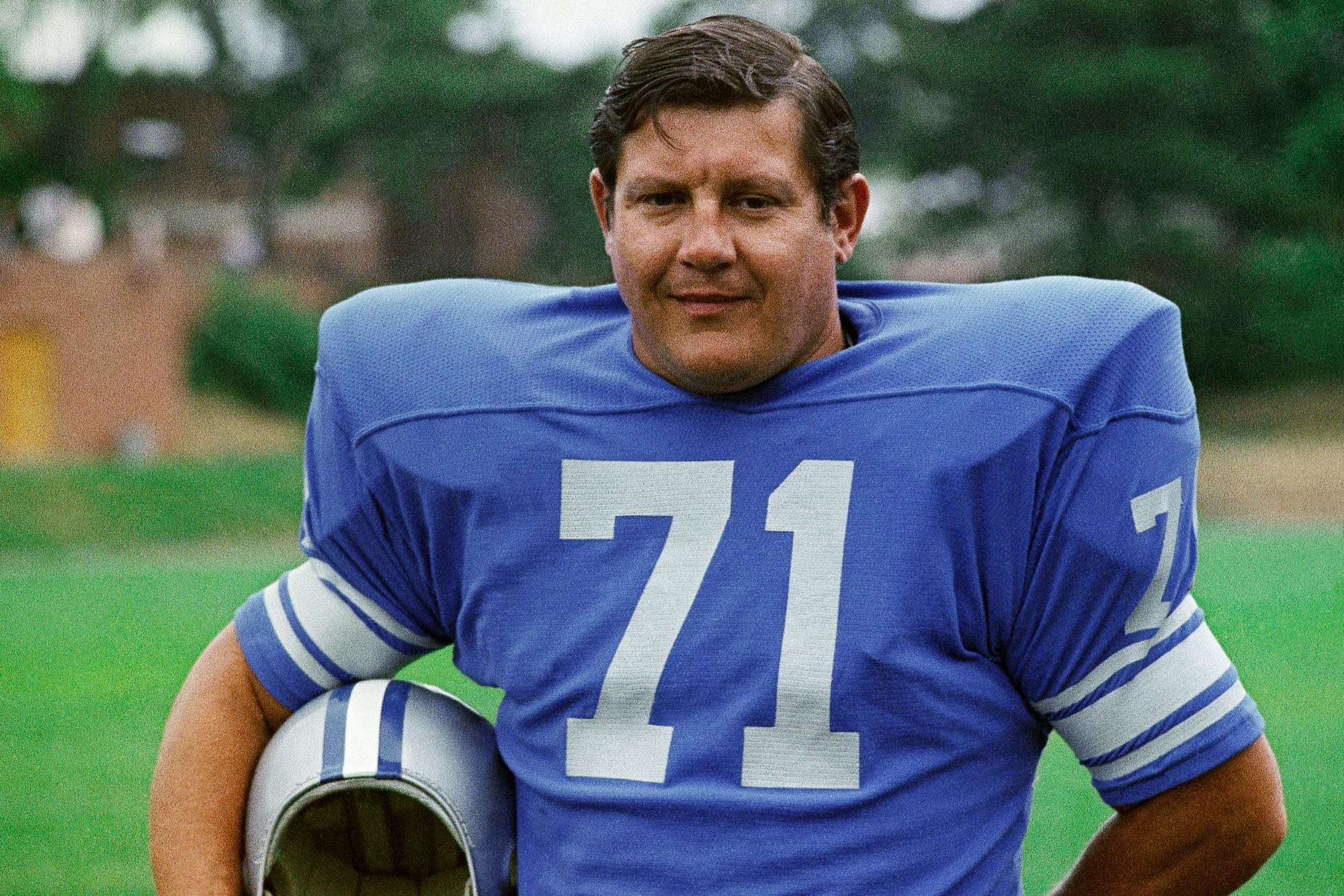 Alex Karras (71) of the Detroit Lions.