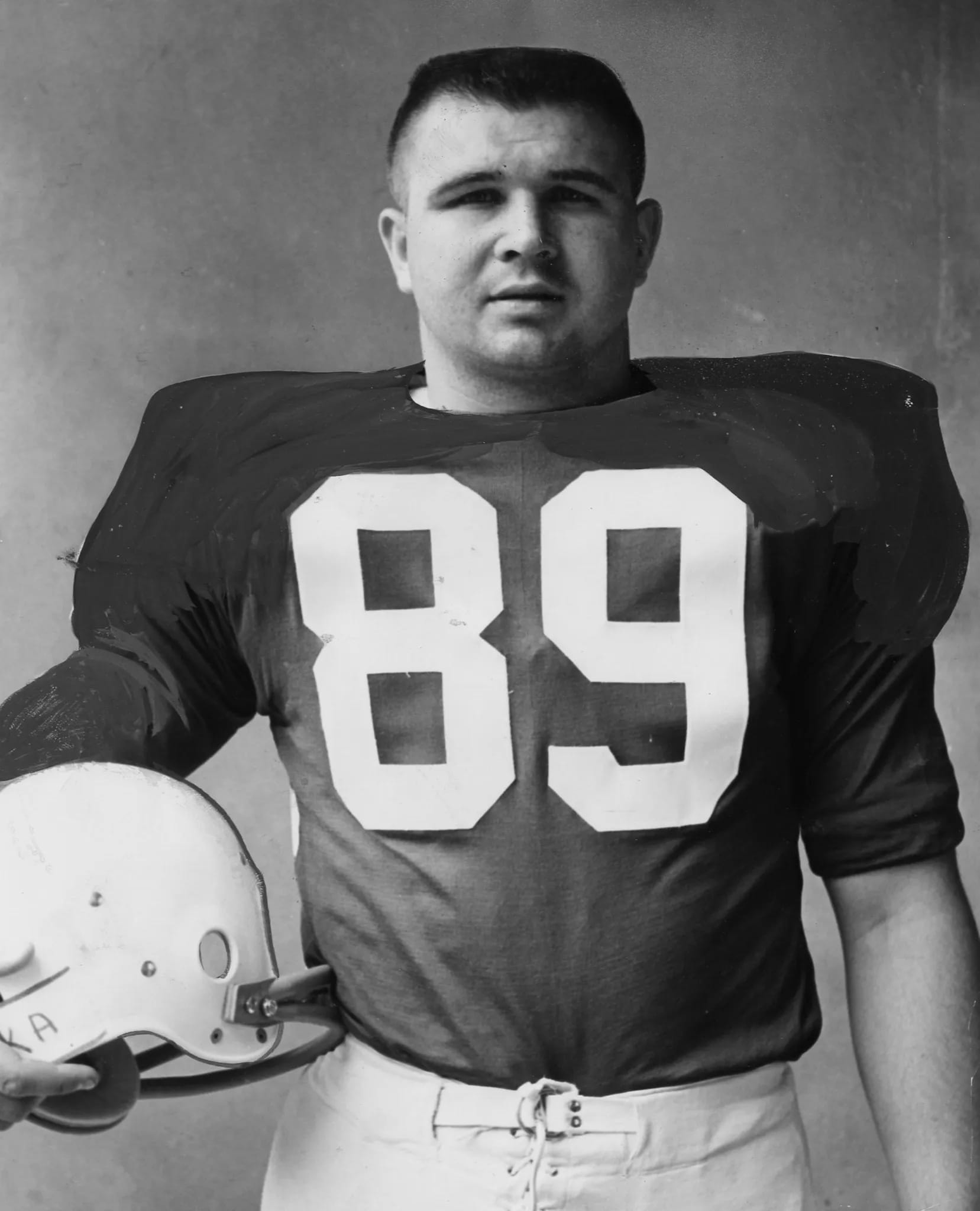 Ditka at Pitt, where he was an All-American as a senior in 1960.