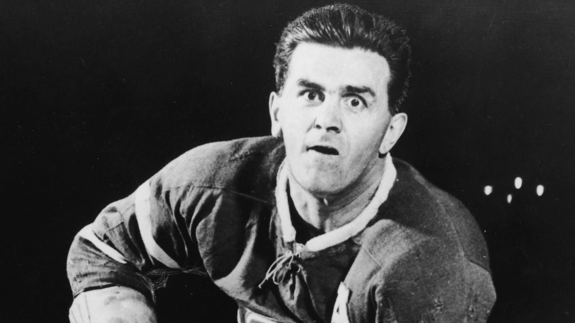 The eyes. Goalies talked about them for years.