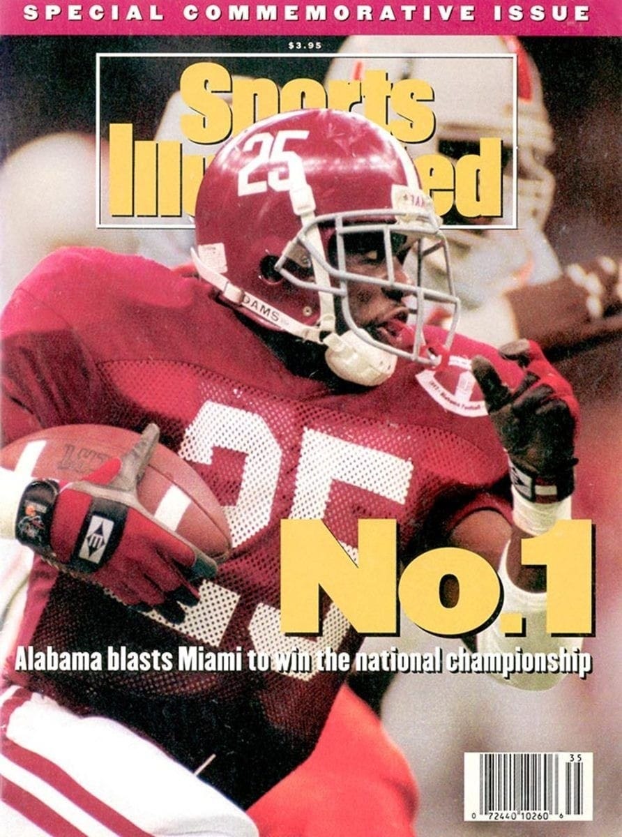 Sports Illustrated's special commemorative issue: "No. 1. Alabama blasts Miami to win the national championship."