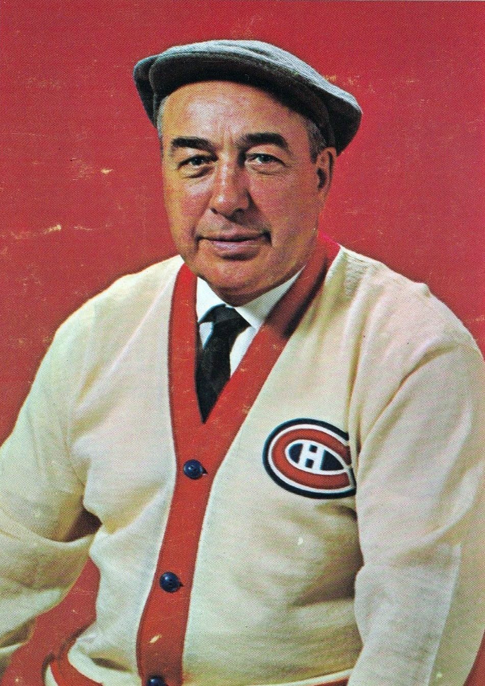 Toe Blake, Richard's left wing on the Punch Line in the 1940s and his coach for the five straight Cups.