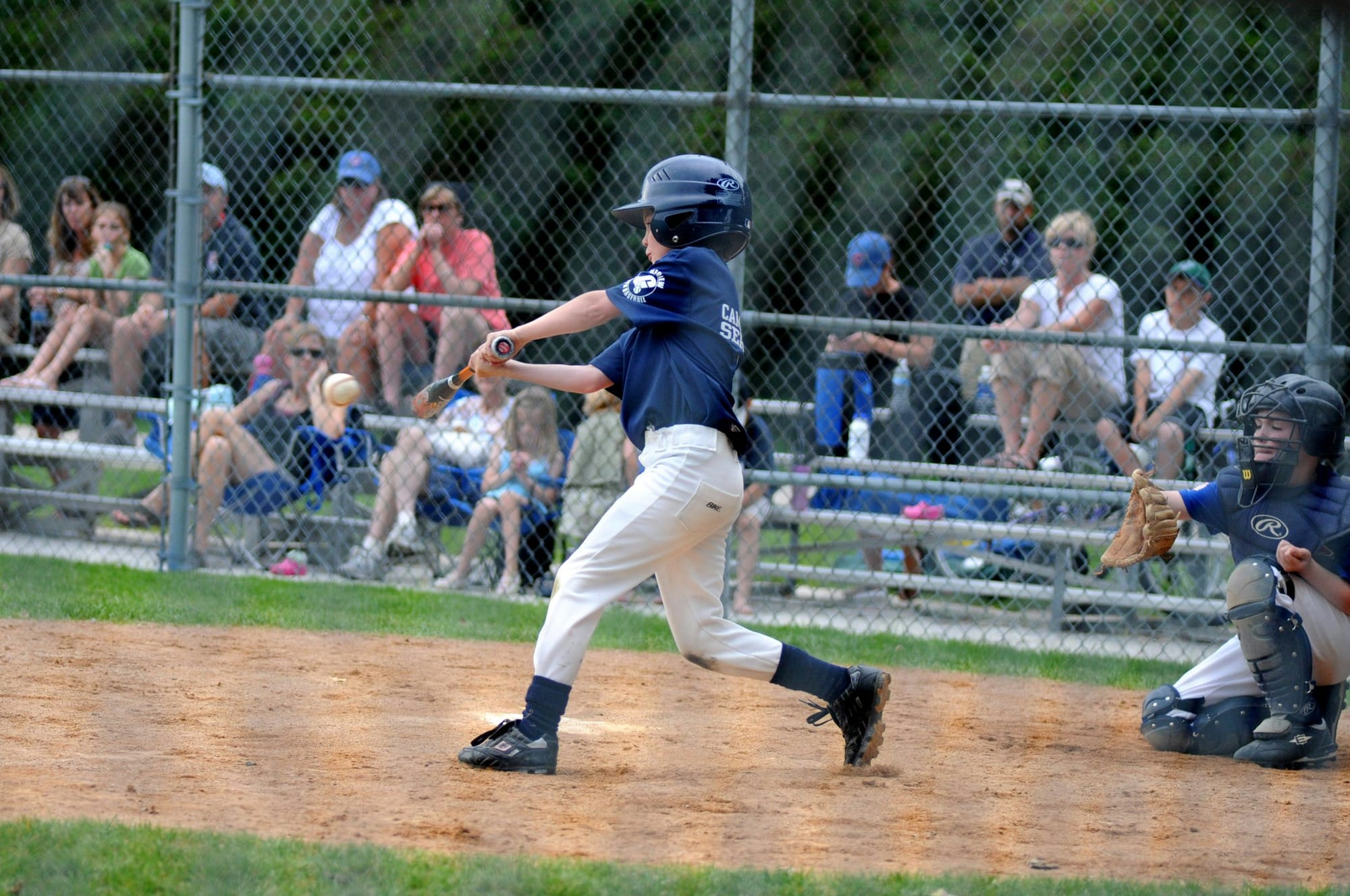 A Little League at-bat. Photo: Ben Hershey / Unsplash.