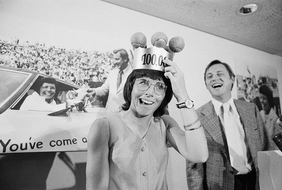 On This Date: Billie Jean King Becomes the First Woman to Earn $100,000 in a Year (Oct. 3, 1971)