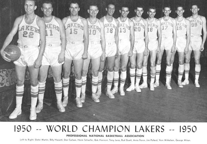 The 1950 World Champion Lakers — of Minneapolis, Land of 10,000 Lakes