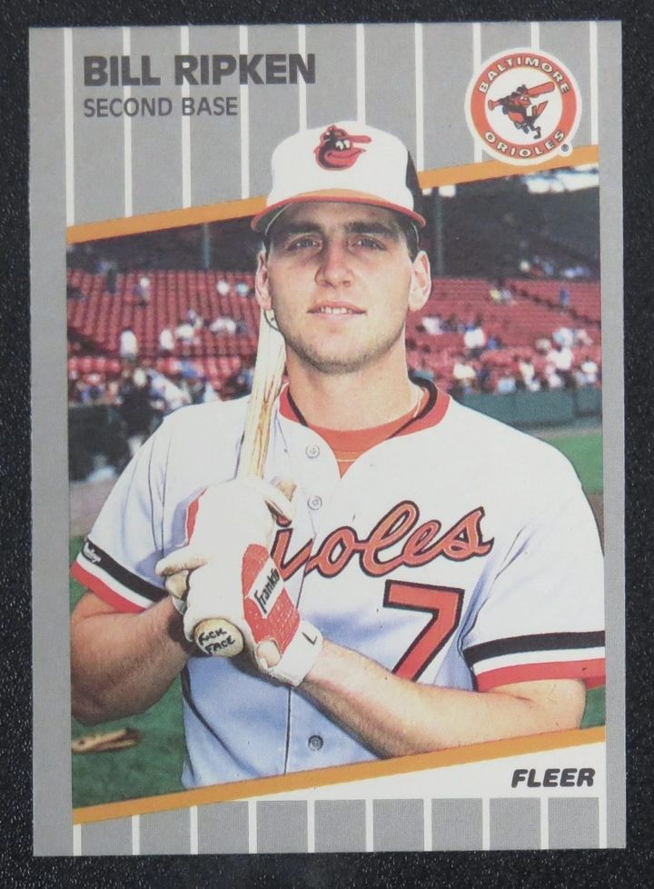 1989 Fleer #616 Bill Ripken error card