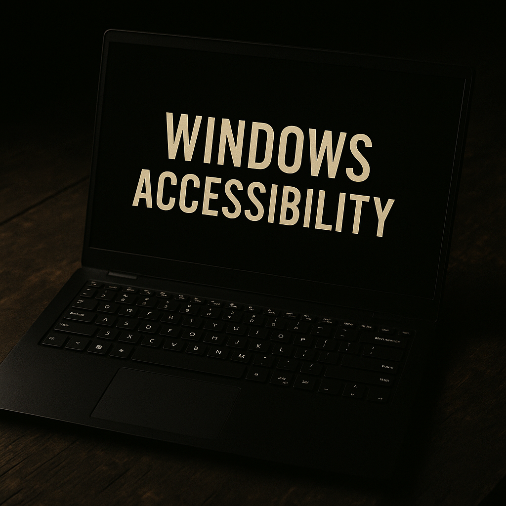 Wrestling with Windows: Why Accessibility Still Feels Like an Afterthought