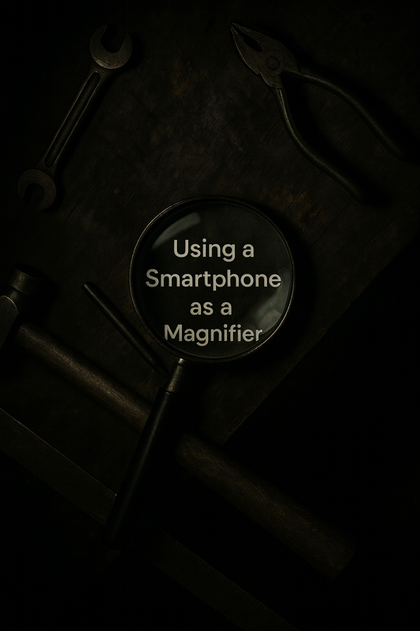 Turning Your iPhone Into a Tool for Better Vision