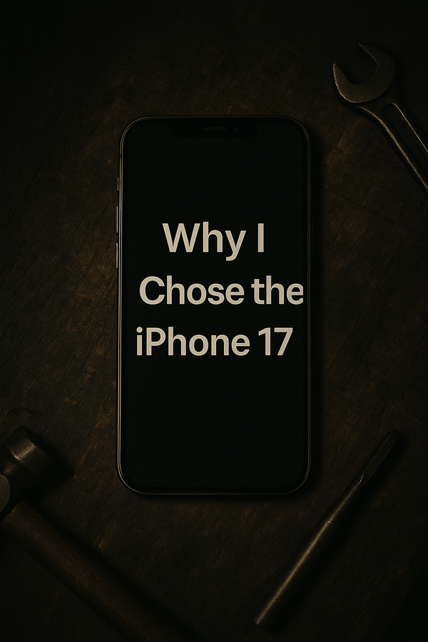 Why I Chose the iPhone 17 (and Why Accessibility Tools Matter on Every Model)