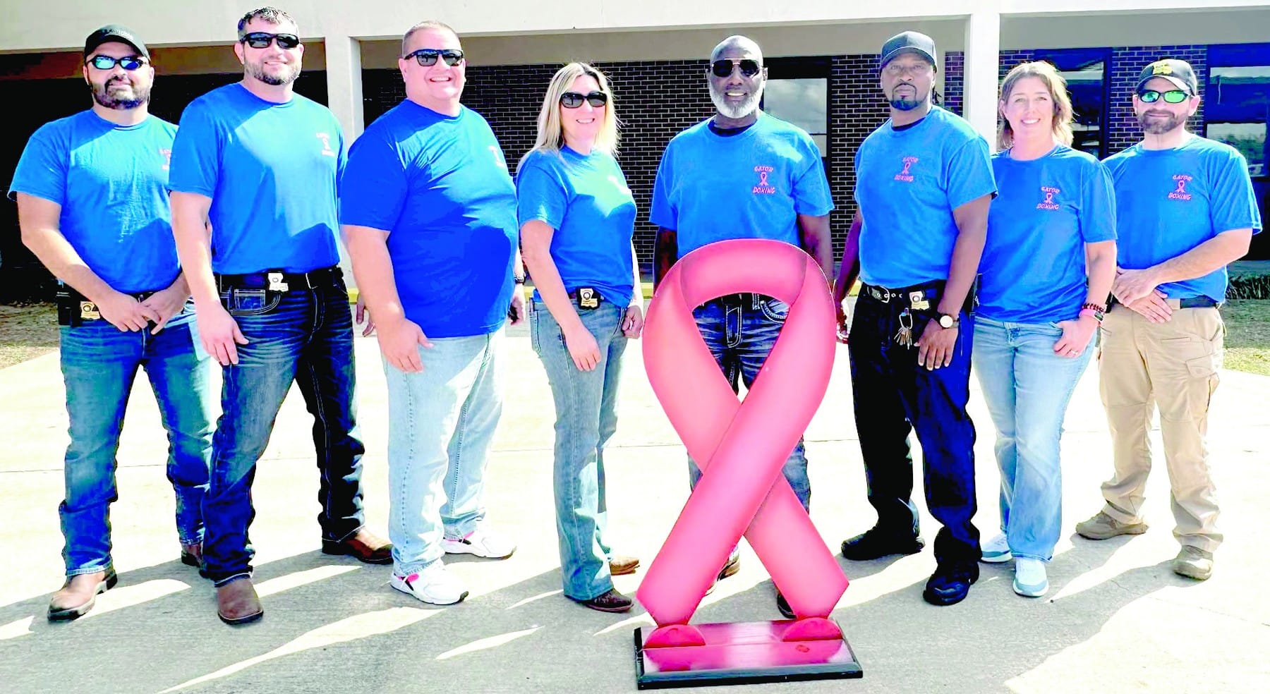 Raymond Laborde Correctional Center supported Breast Cancer Awareness Month with its annual Fight the Fight Boxing Night.