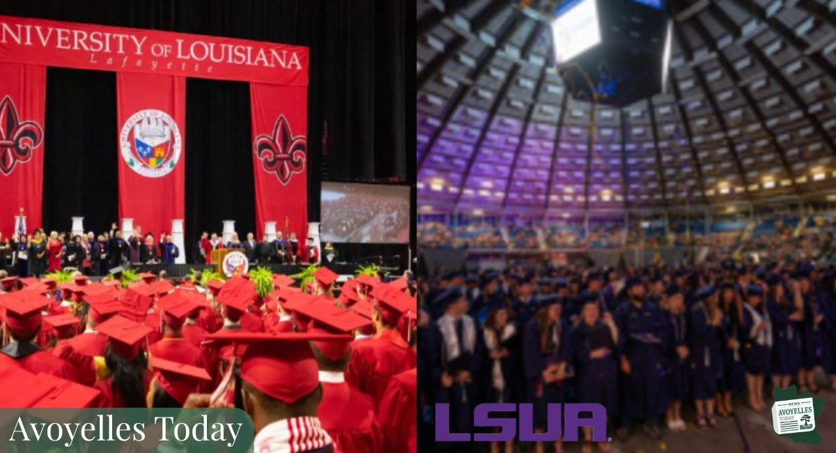 🎓 UL & LSUA Graduates are on a Roll from Avoyelles Parish!