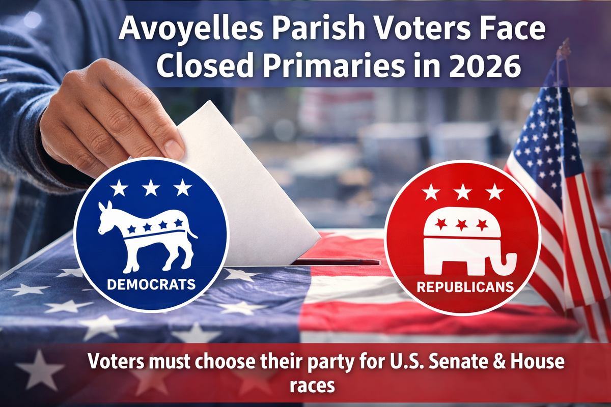 Louisiana Closes Its Primaries: What Avoyelles Voters Need to Know Before May 16