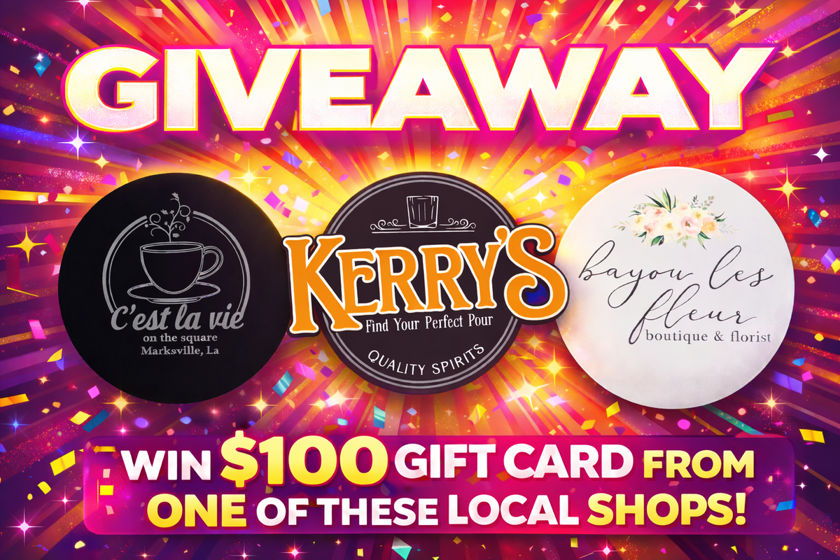 ❗️GIVEAWAY❗️Support Local. Win Local.... Check Your Journal...👀