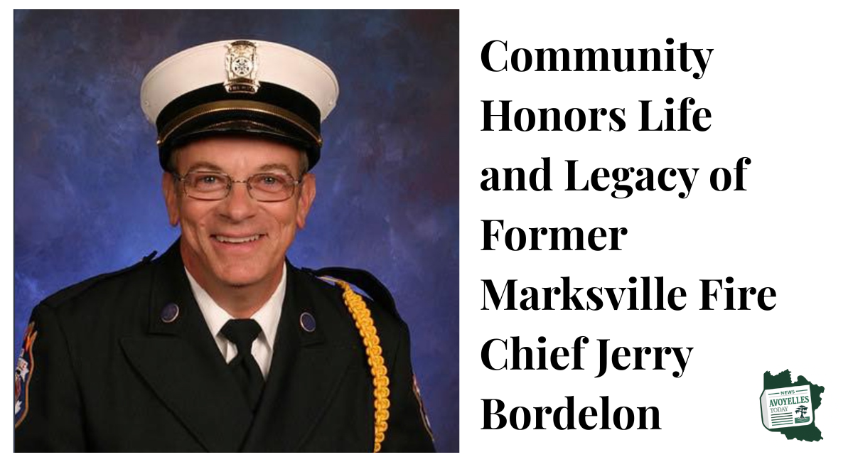 Community Honors Life and Legacy of Former Marksville Fire Chief Jerry Bordelon