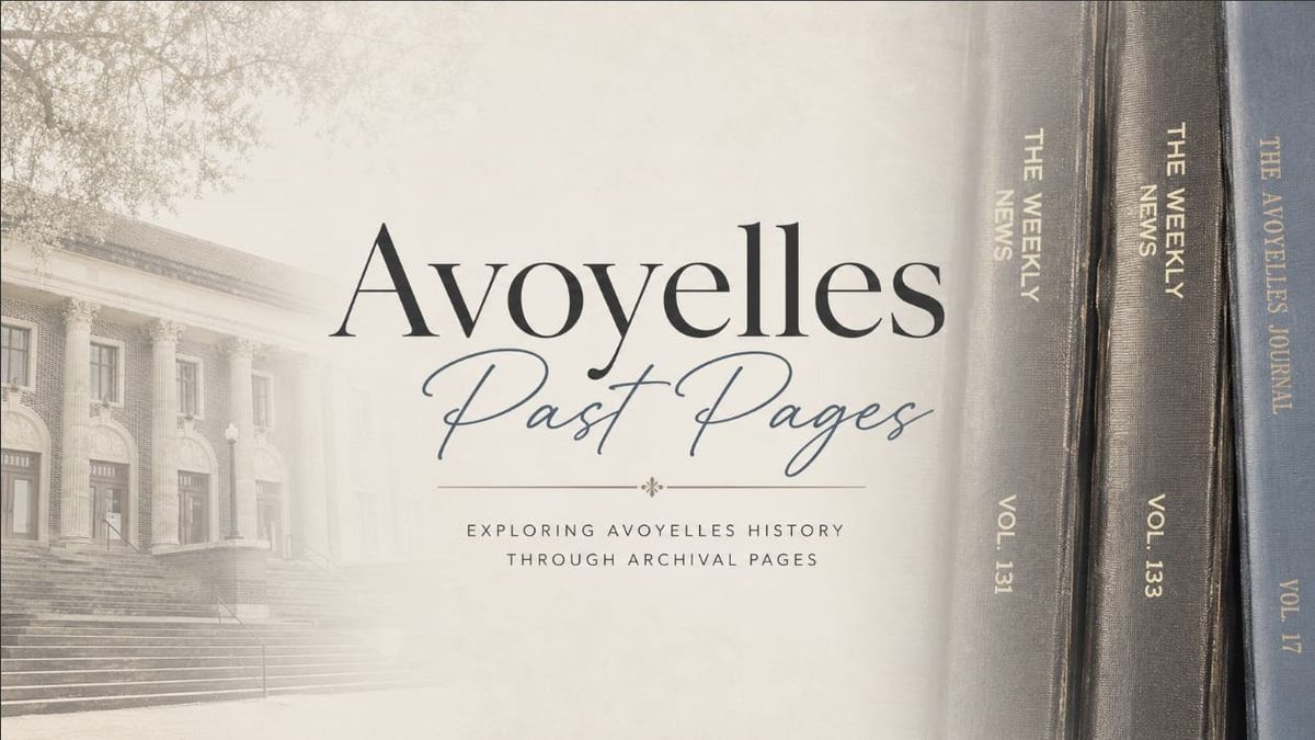 Avoyelles Past Pages