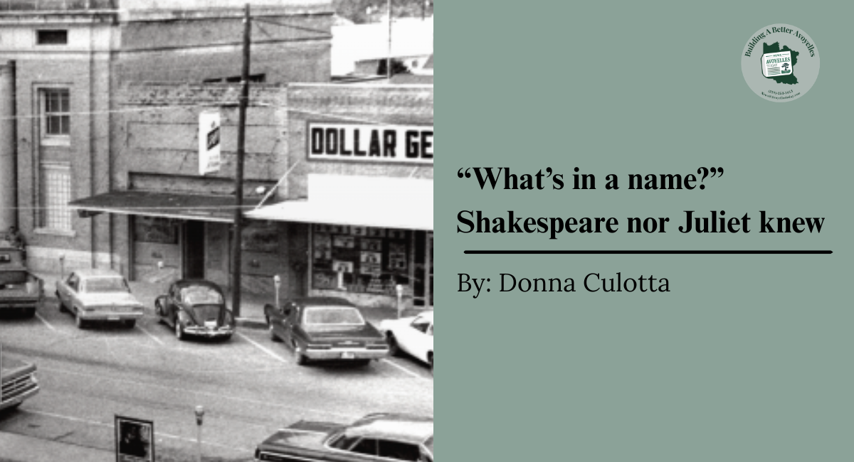 “What’s in a name?” Shakespeare nor Juliet knew