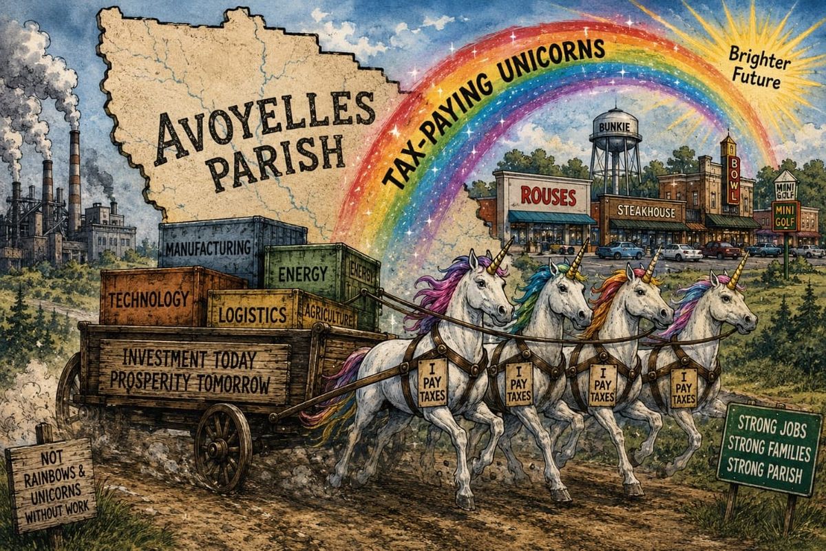 Avoyelles Cannot Build Its Economy Backward