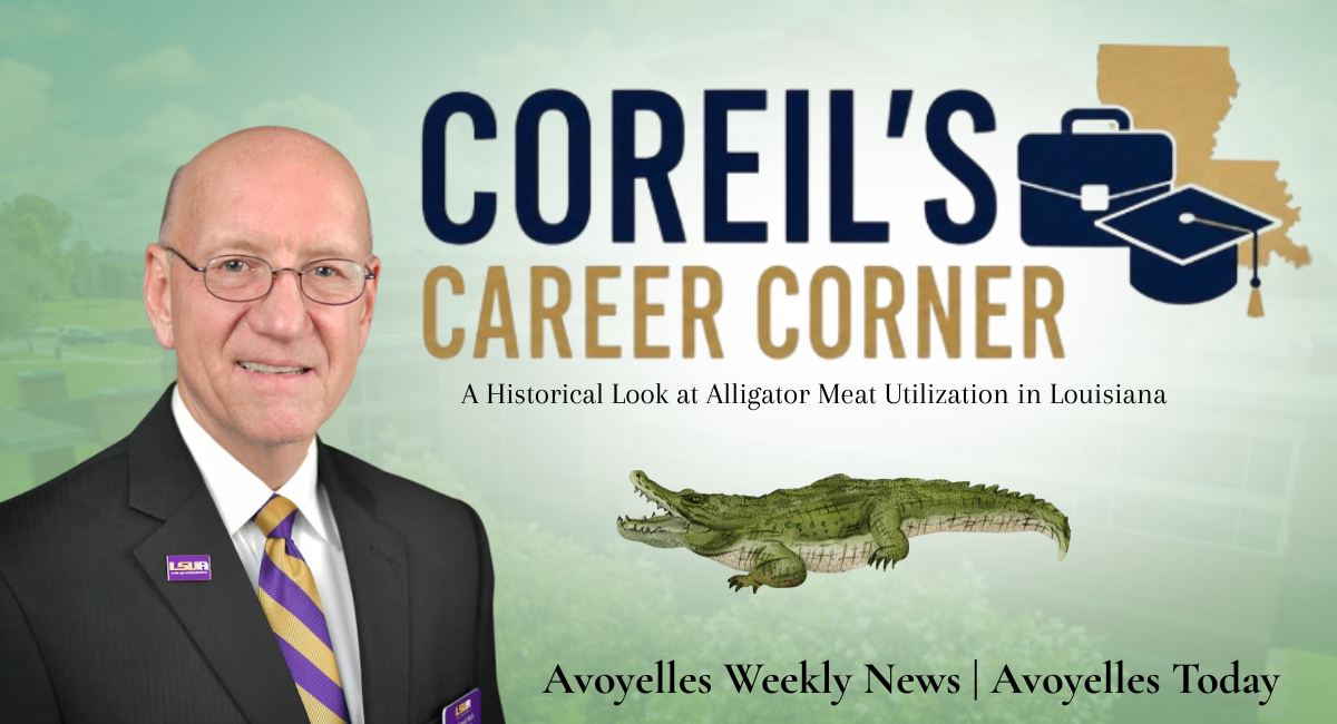 A Historical Look at Alligator Meat Utilization in Louisiana - By Dr. Paul Coreil
