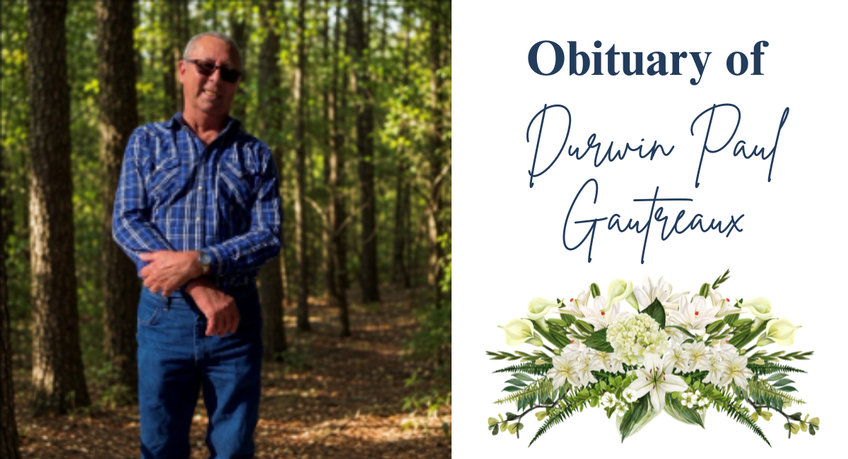 Obituary for Durwin Paul Gautreaux
