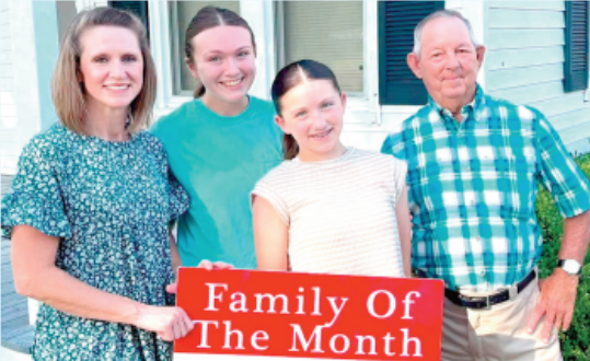 Gauthier Family named August Family of the Month!