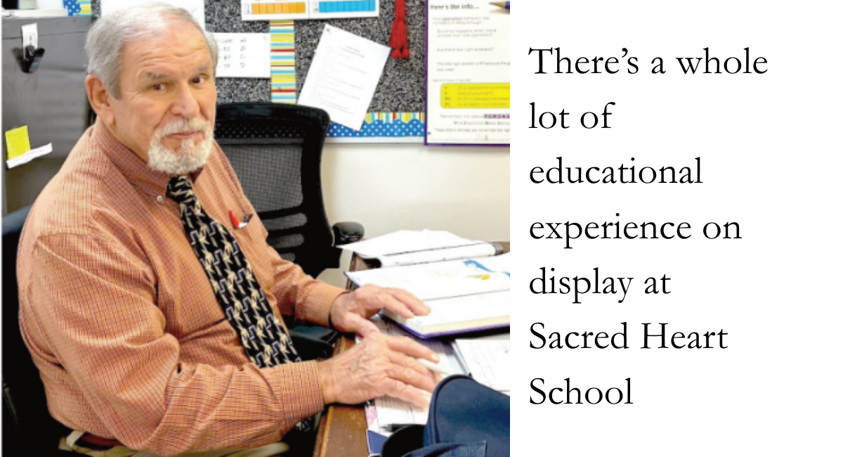 There’s a whole lot of educational experience on display at Sacred Heart School