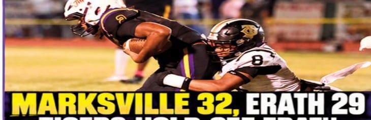 Marksville holds off Erath, 32–29