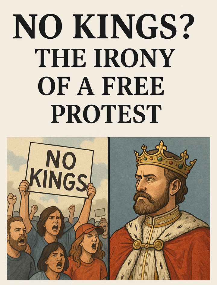 No Kings? The Irony of a free protest