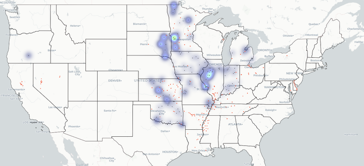🦆Massive Migration Incoming? What BirdCast Data Reveals About Ducks Headed for Louisiana🦆