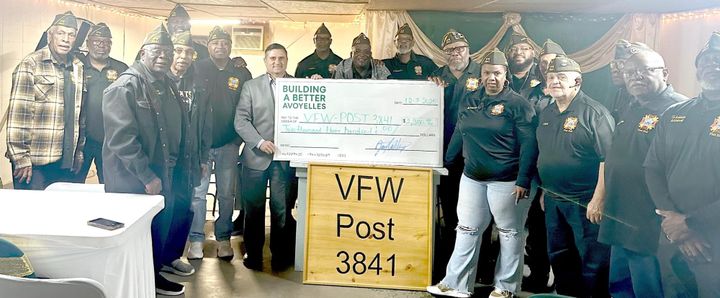 🎉Building a Better Avoyelles Donates $2,300 to Support Our Heroes!