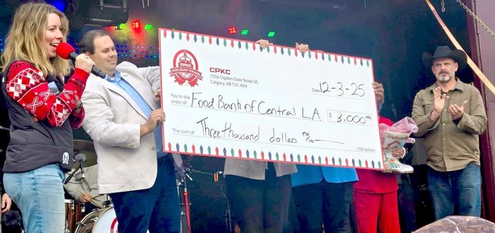 🎉 CPKC Holiday Train Lights Up Simmesport and Raises Over $7,000! 🎶