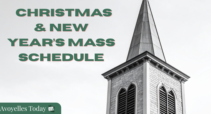 🎄 Christmas & New Year’s Mass Schedule 🎆