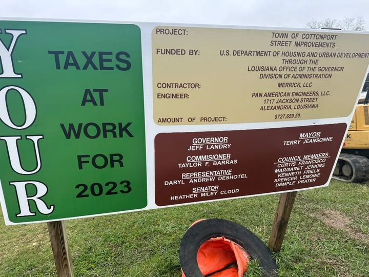 🚧 Big Improvements in Cottonport: Street Overlay Project Begins! 🛣️