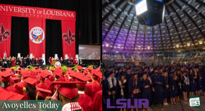 🎓 UL & LSUA Graduates are on a Roll from Avoyelles Parish!
