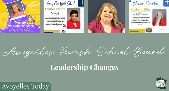 Exciting Leadership Updates at Avoyelles Parish Schools!