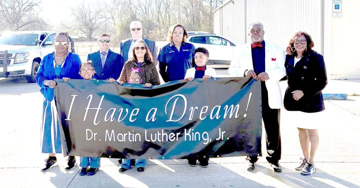 Honoring Dr. Martin Luther King Jr. in Mansura!