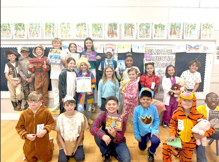 St. Anthony Students Shine in Book Character Day Celebration 📚