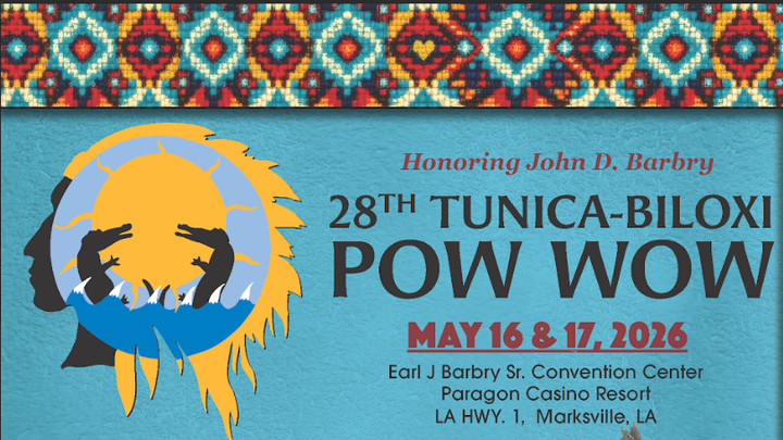 28th Tunica-Biloxi Pow Wow Set for May 16–17 in Marksville