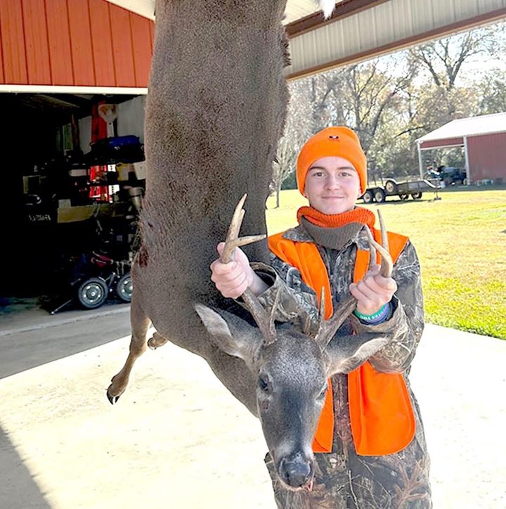 First Buck Success for Young Hunter!