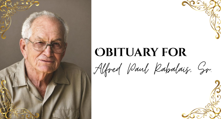 Obituary for Alfred Paul Rabalais, Sr.