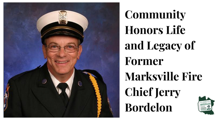 Community Honors Life and Legacy of Former Marksville Fire Chief Jerry Bordelon