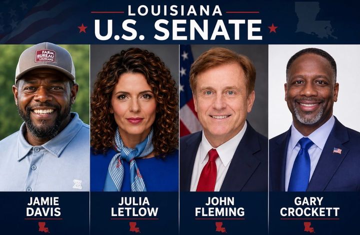Four Candidates Qualify for U.S. Senate Race in Louisiana!