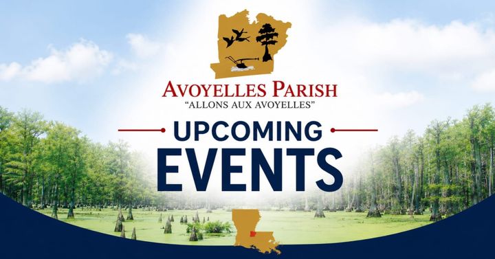 Upcoming events announced across Avoyelles Parish