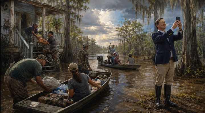A letter from the Bayou paddlers:  Floodwater, Folks and Photo Opportunities 🌊🎥