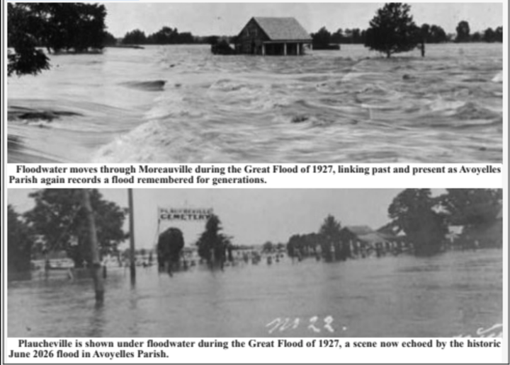 Remembering the Great Floods: 1927 & 2026 🌧️