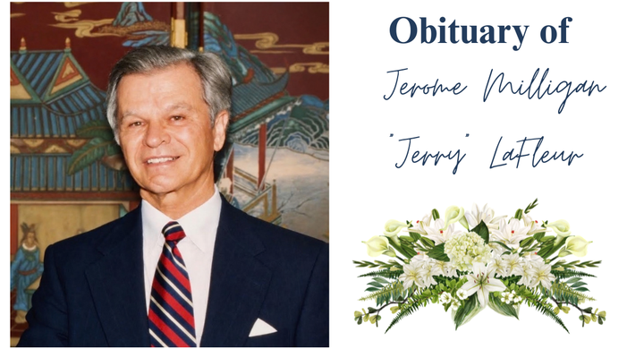 Obituary for Jerome Milligan “Jerry” LaFleur