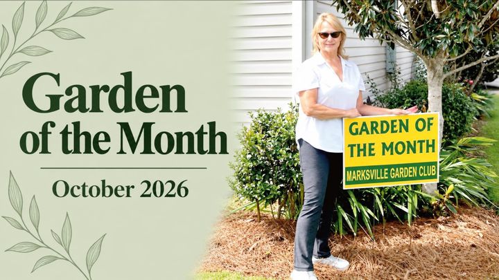 Dekles receive Oct. Garden of the Month
