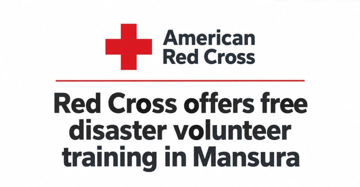 Red Cross offers free disaster volunteer training in Mansura